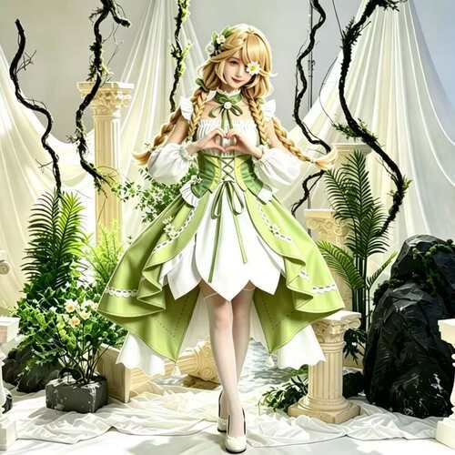 Halloween Spring Dress Cos Outfit 春日连衣裙装扮