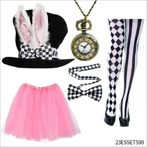 HalloweenRabbitEarHatSockProp