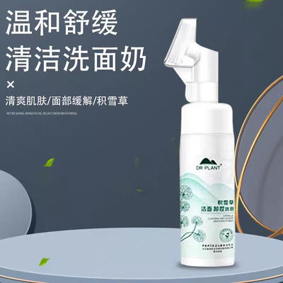 植物医生积雪草卸妆泡泡温和眼唇脸部深层清洁毛孔洗面奶泡沫洁面