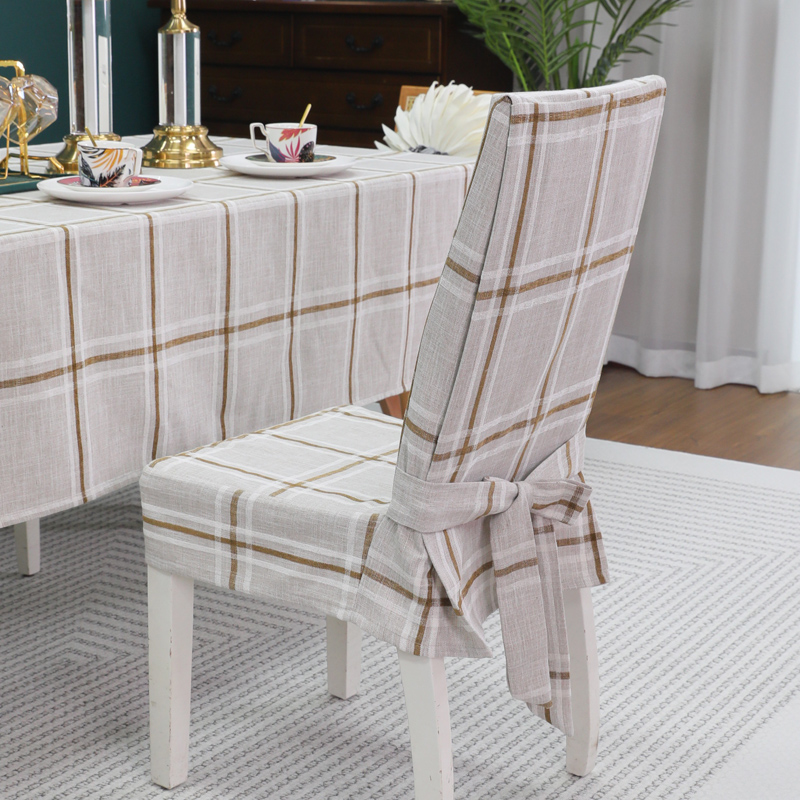 实木家用椅子套罩可拆卸坐