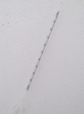 精密密度计分度0.001 液体比重计浓度计 1.700-1.800婆梅氏比重计