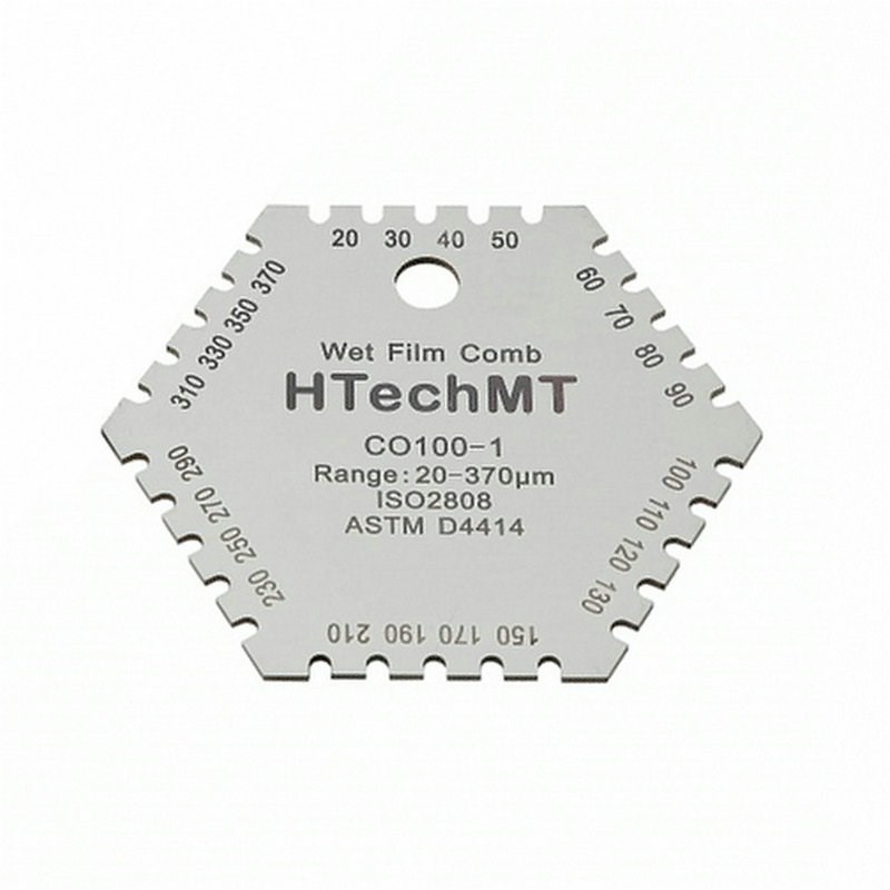 CO100-1湿膜卡德国HTechMt湿膜测厚仪六角油漆湿膜片现货