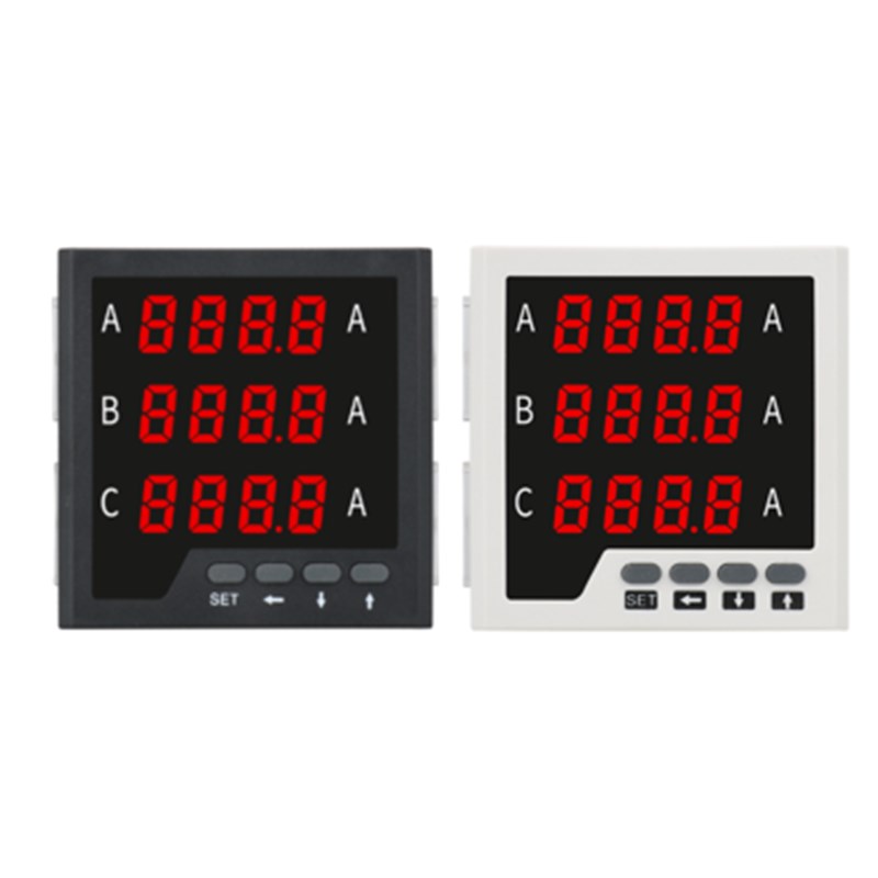 三相数显电流表液晶电压表 可加485通讯开关量模拟量输出支持定做