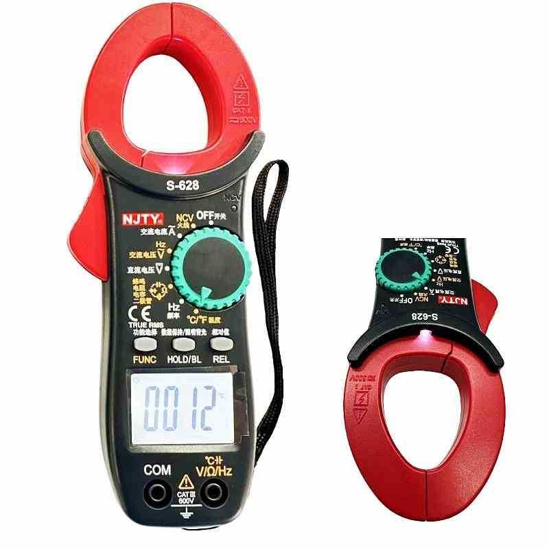 防烧钳形万用表天宇S628滨江BM725电流627真有效727大电容337AB