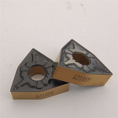 株洲哈德斯通双色桃型刀片lWNMG080404-MT HS8125 WNMG080408/12