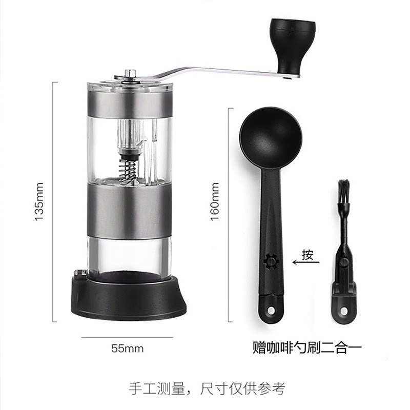 手摇咖啡磨豆机咖啡豆研磨机家用小型手磨咖啡机咖啡手动研磨器具
