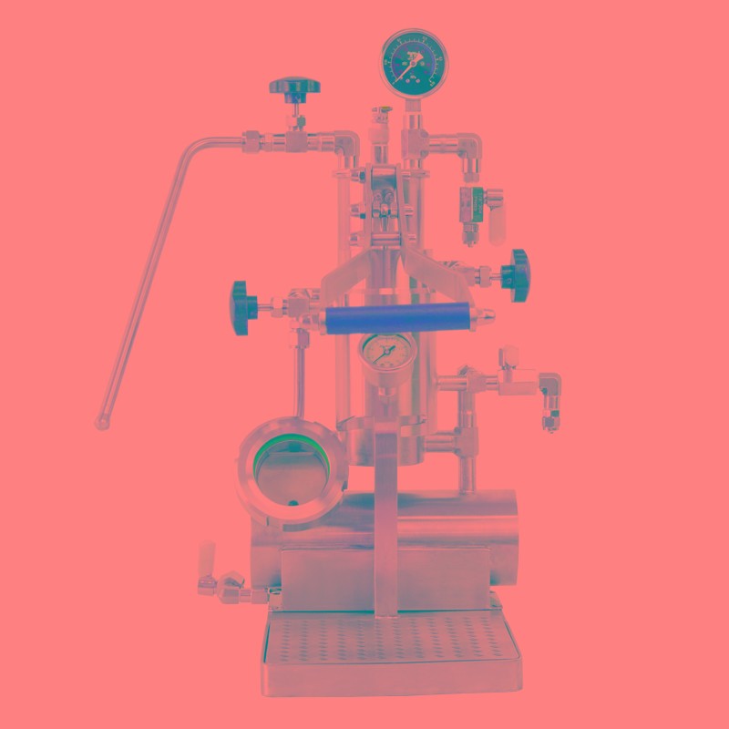 阿莱蔓Zxs-Espresso-3S手动拉杆式电加热咖啡机蒸汽半自动不锈钢