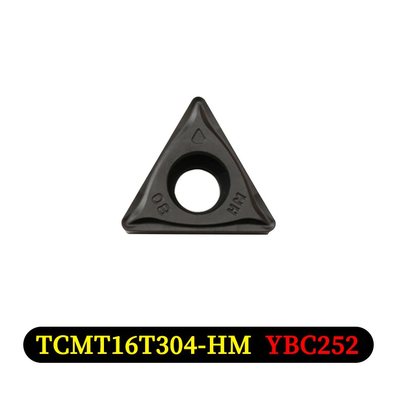 株洲数控内孔车刀片TCMT16T304/08 HM YBC251 R/252镗孔钢件锻打