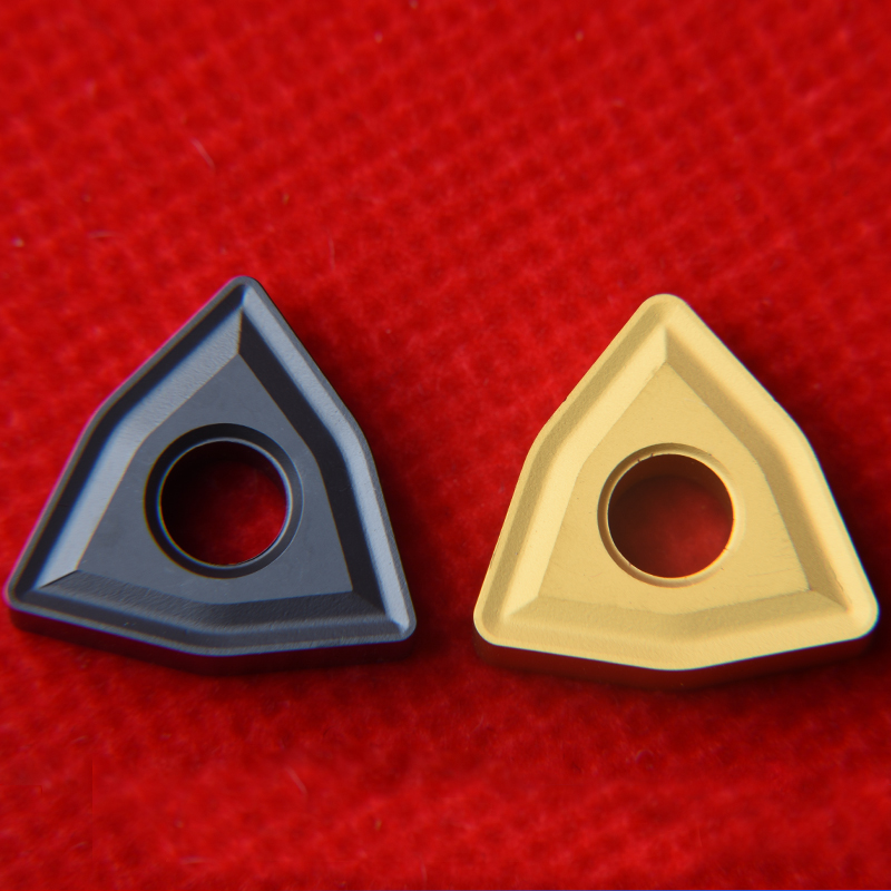 抗冲击数控耐磨桃型刀片WNMG040404/08/1Q2   加工各种钢件