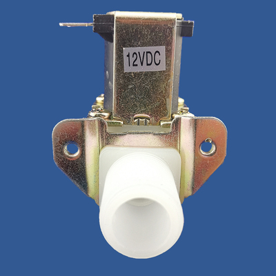 以赛塑料4分电磁阀12V24V110V220V常闭常开电磁水阀先导阀直开阀