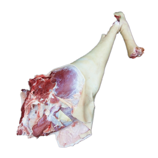 带皮羊肉带皮羊腿一斤 带骨新鲜山羊肉 羊前腿羊排羊后腿农家放养