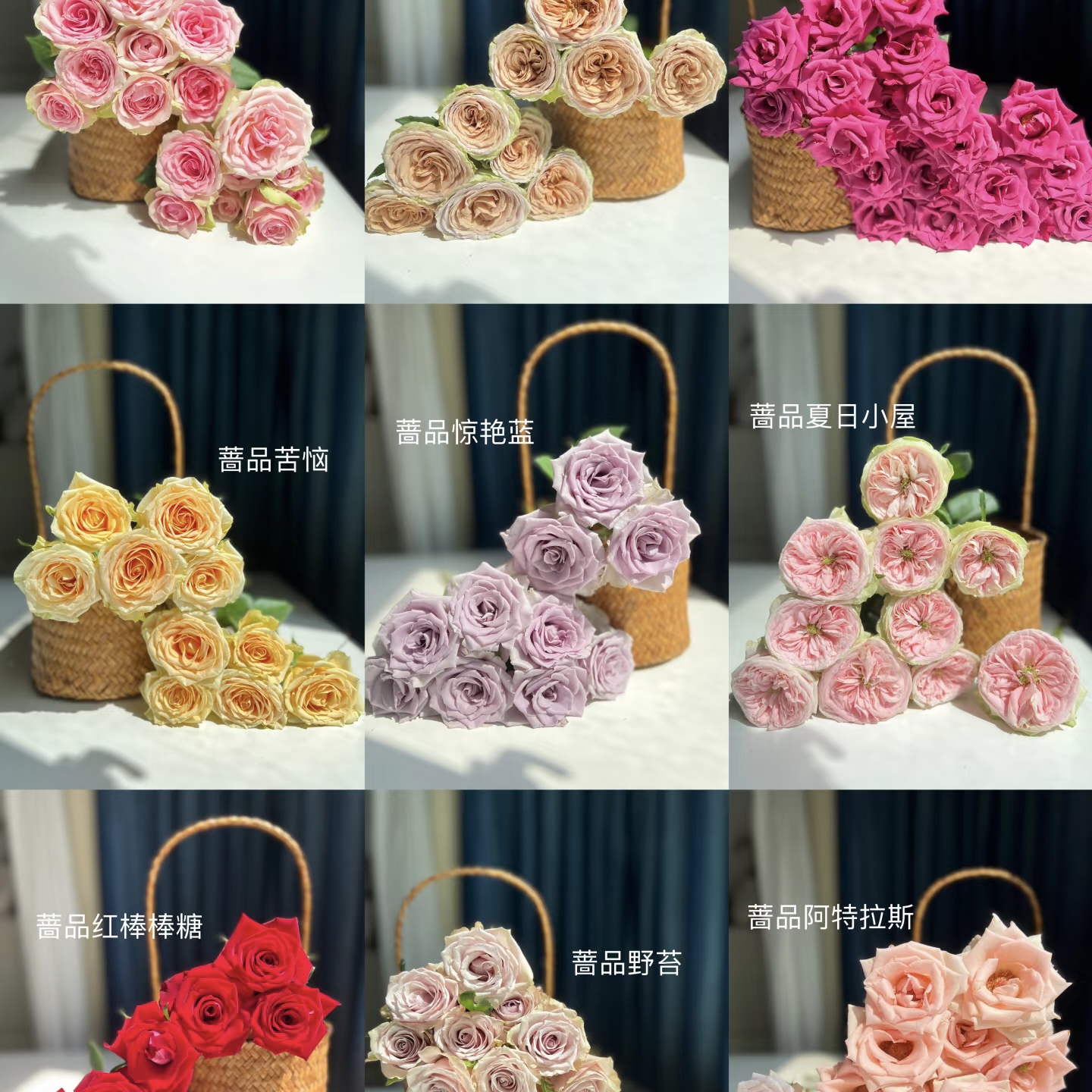 包开心【不指定快递】【蔷品】玫瑰盲盒随机30支玫瑰  单件包邮