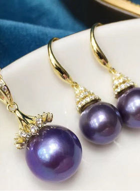 天然珍珠百搭佩戴银耳针