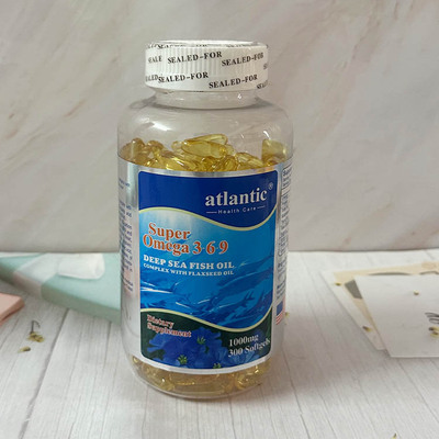 澳门香港美国ALASKA阿拉斯加深海鱼油ATLANTIC鱼肝油300粒附小票
