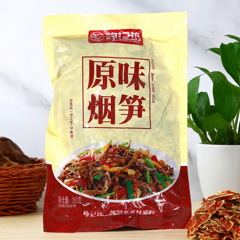 峥记坊原味烟笋350g开袋即食图片