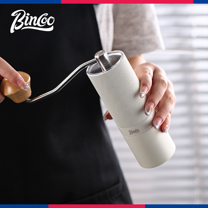 咖啡豆手摇磨豆机六角钢芯家用