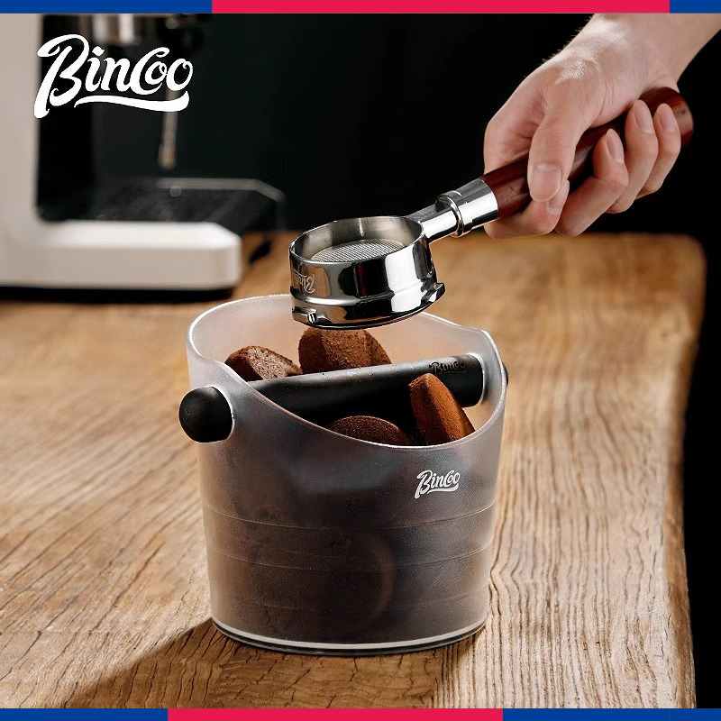 Bincoo咖啡敲渣桶家用意式咖啡桌面渣盒大容量渣桶咖啡渣收纳桶