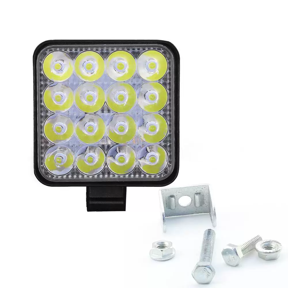 LED маленькие квадратные дополнительные измененные лампы, гнездо, 48Вт