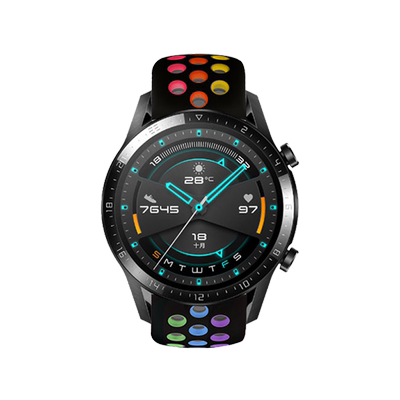 佳明彩虹本能原装配件硅胶表带