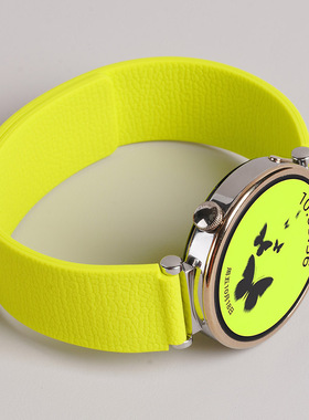 适用华为GT6手表带watch5荔枝纹磁吸硅胶腕表带watchgt5pro运动GT4智能watch4pro高级感GT3女款夏季buds手链