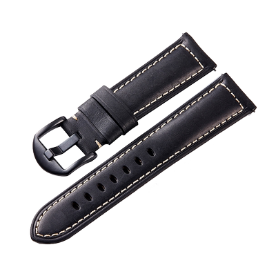 复古真皮表带三星watch6/5/4