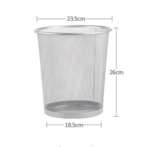 新品Thicken rust iron neth trash can homKe metal trash offic