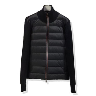 2025新冬款 TOPSTONEY针织拼接羽绒服立领拉链外套轻薄保暖男女款