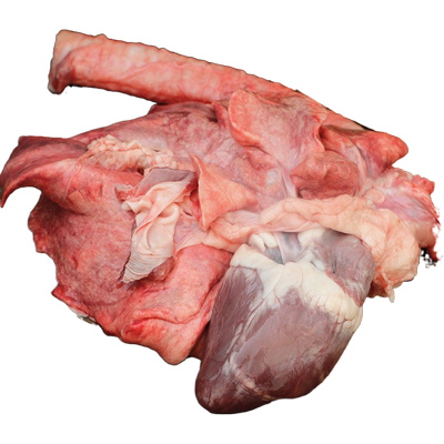 粮子铺新鲜羊肺羊血斤左右生750g