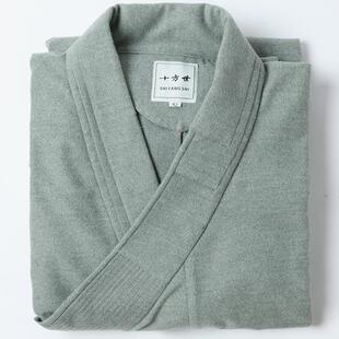 秋冬季出家师父长褂僧服毛呢绒春秋加厚大褂男女款和尚服棉衣僧袍