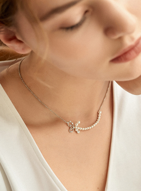 LULU新品珍珠生日礼物项链