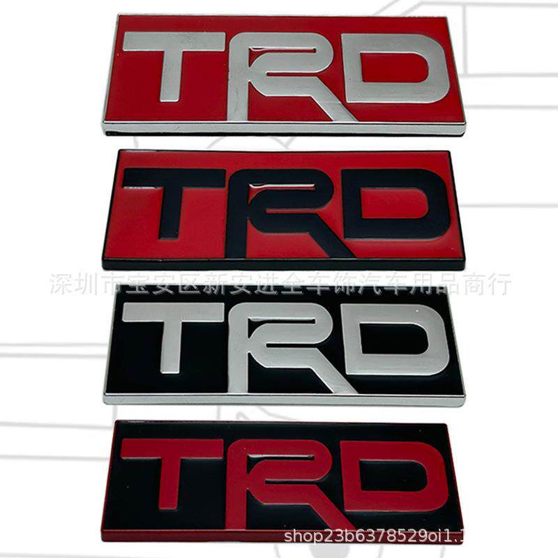 适用于汽车改装TRD金属个