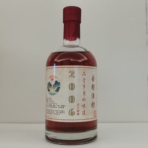 2006年会稽山手工原酒坛装23L手工加饭（花雕）酒分装500ml