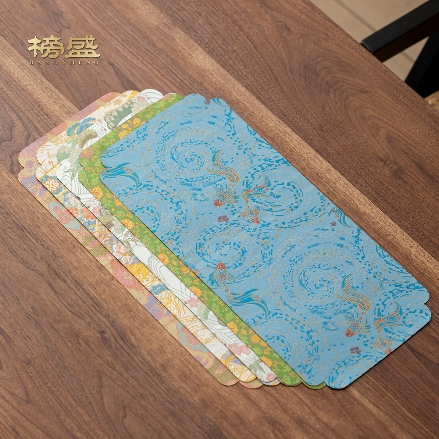 织锦织锦中式高级感茶道垫