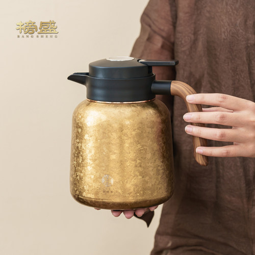 榜盛纯钛内胆保温焖茶壶