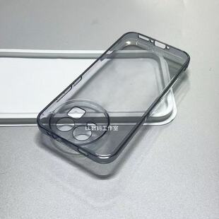 透黑色适用真我gt8手机壳软壳透明超薄硅胶gt8pro圆弧边防摔全包