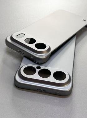 适用荣耀500pro手机壳钛灰色无边框超薄MEY-AN00硬壳防摔个性潮