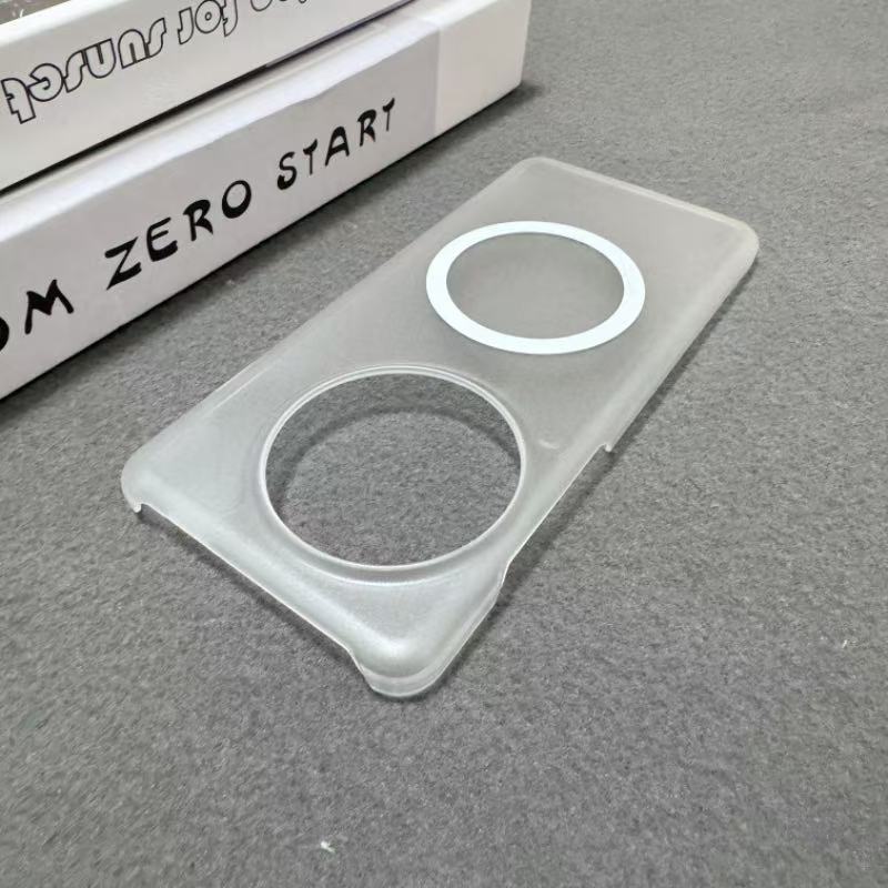 适用雾面磨砂白适用一加13手机壳一加12/11磁吸新款半包pc硬壳ace5pro