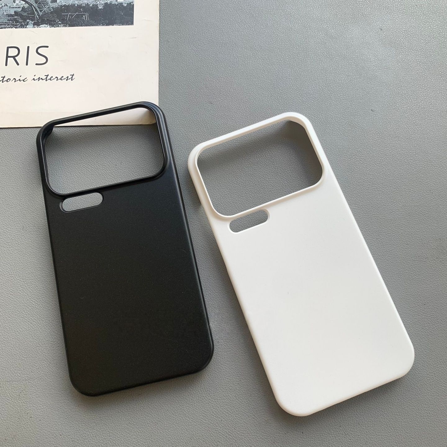 适用小米17ProMax手机壳磨砂半包PC硬壳15Ultra大孔14Pro防摔