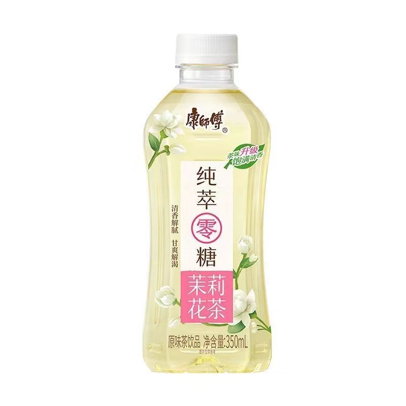【康师傅】康师傅纯粹零糖茉莉花茶350ml*1瓶