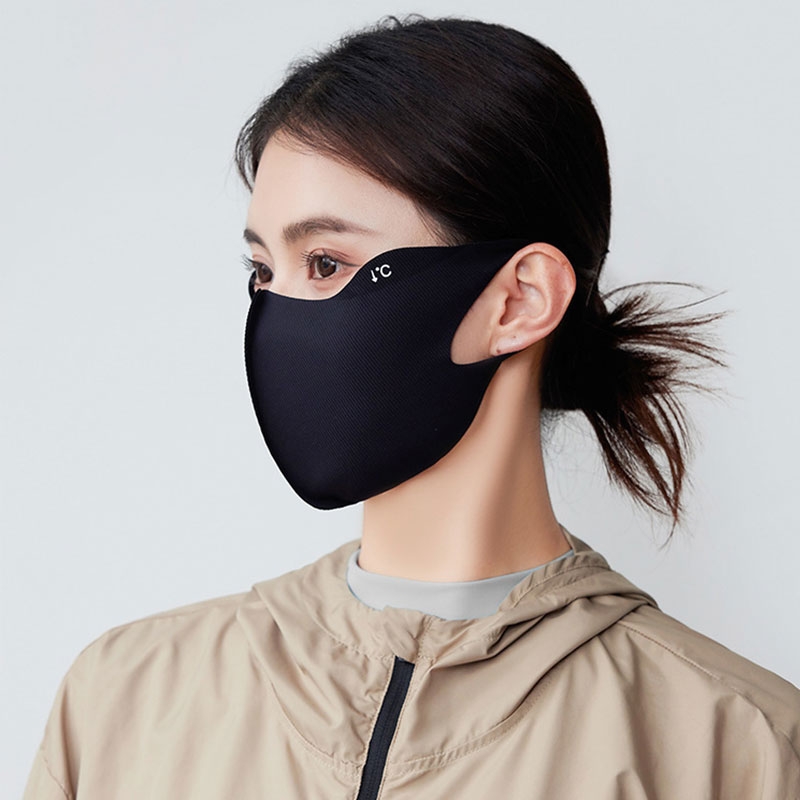 1只无痕防晒口罩冰丝夏季