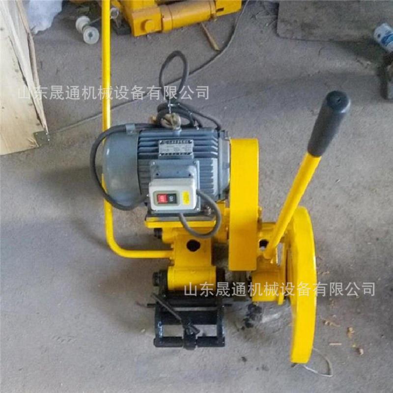 DQG-4电动钢轨锯轨机公务轨道交通设备电动切轨机摇摆切割锯断机