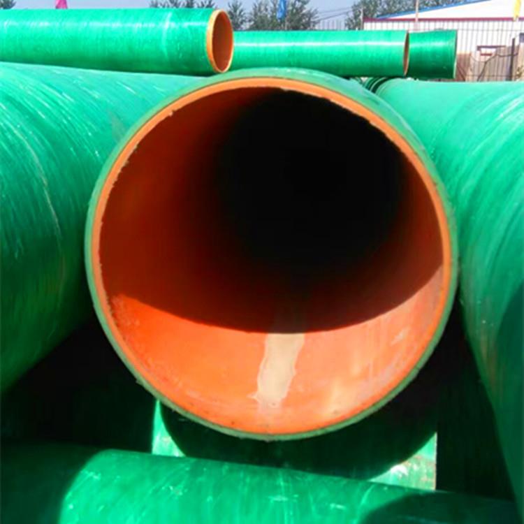 玻璃钢管玻璃钢夹砂管玻璃钢电力电缆管阻燃抗老化大口径玻璃钢管