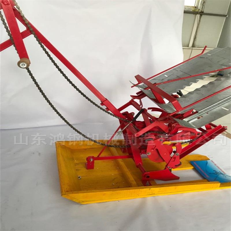 农田山地可调节插苗机农业手摇式插秧机双行小型秧苗播种机