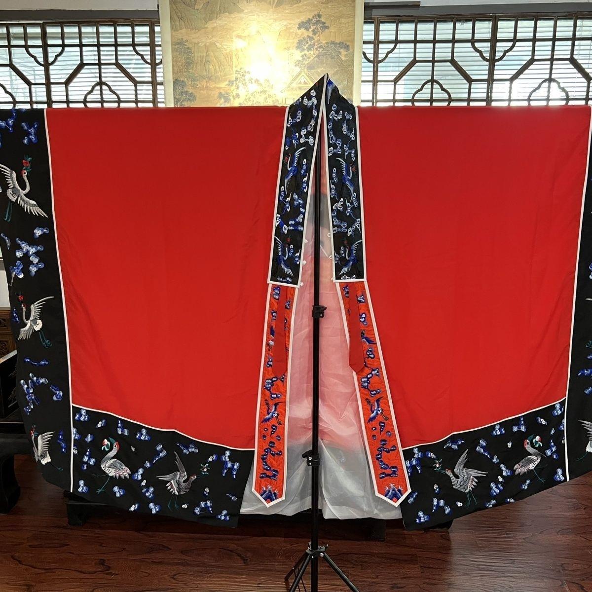 新款新款道士服鹤经衣高丝宝班衣道家高功法衣降衣道袍多色可选