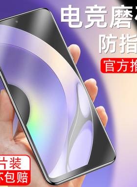 适用于realme10s磨砂钢化膜RMX3617抗蓝光realme真我10s手机贴膜relame10s玻璃realma10s保护模防指纹游戏膜