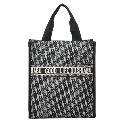 大容量帆布手提袋补课包a4手提包