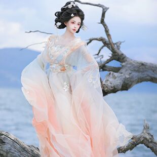 十二花神系列百合花神汉元素飘逸中国风古风套装主播舞蹈古典公主