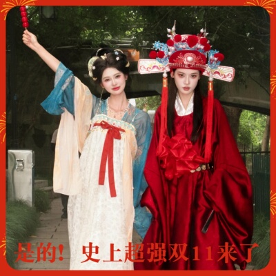 一袭汉服惊艳时光古韵自来