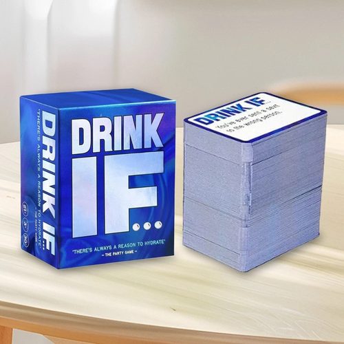 亚马逊 Drink IF.. Hilarious Adult Drinking Game 饮酒游戏纸牌