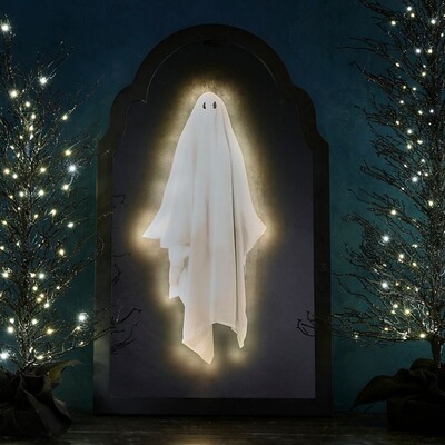 2025跨境新品幽灵全息镜创意万圣节礼品墙面装饰 Pottery Barn